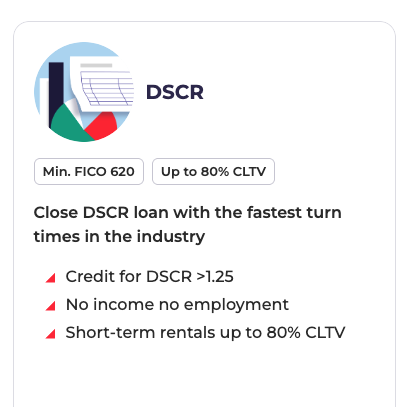 DSCR Mortgage Loan Program